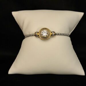 Elegant Gold and Silver Women's Bracelet